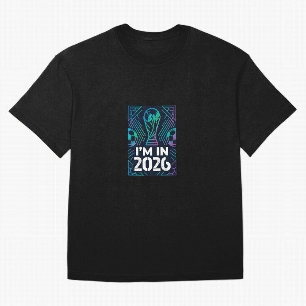 World Cup 2026 Oversized T-Shirt Feel the Heartbeat of FIFA World Cup 2026 Featuring Neymar, England Energy, Football History, Final Match Energy, Crowd Noise and Once in a Lifetime Moments; Perfect for Supporters Who Want Bold Football Energy,