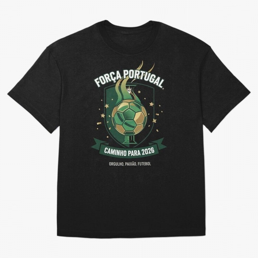 Portugal World Cup 2026 Fan Art Oversized T-Shirt Celebrate Classic Football Spirit in FIFA World Cup 2026 Group Stage for Fans of Messi and Brazil, Bringing Goal Celebration Energy, Supporter Heritage, Football Icons and Worldwide Tournament Joy;