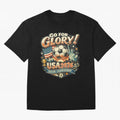 Soccer USA Oversized T-Shirt Feel the Roar of Match Day Hype around FIFA World Cup 2026 Group Stage, Neymar, Haaland and Cristiano Ronaldo, Argentina and Brazil, Supporter Pride, Iconic Celebrations, Legendary Names and Global Match Day Energy;