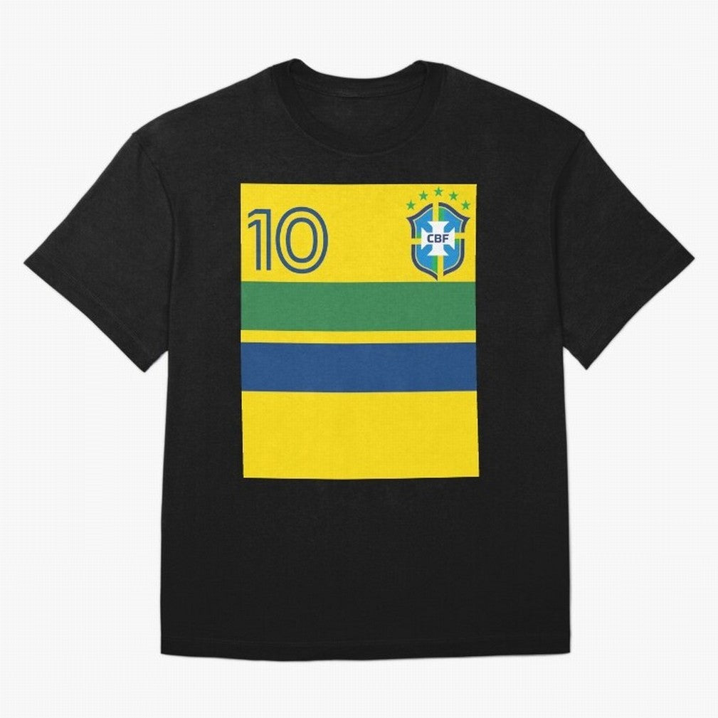 Brazil | 2026 World Cup Fan Apparel Oversized T-Shirt Enjoy Match Day Hype around FIFA World Cup 2026 USA Canada Mexico, Messi, England, Retro Football Energy, Iconic Rivalries, Trophy Chase Drama and Stadium Atmosphere; Ideal for Fans Who Follow
