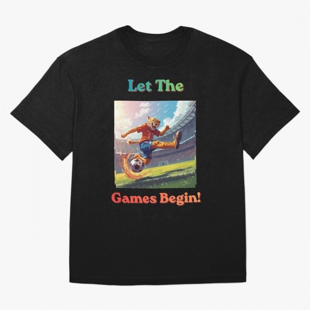 Let The Games Begin ¨C World Cup Soccer 2026 Oversized T-Shirt Feel Global Football Passion for FIFA World Cup 2026, Highlighting Messi, CR7 and Mbappe, Portugal, Football Passion, Legendary Performances, Festival Vibes and Supporter Community;