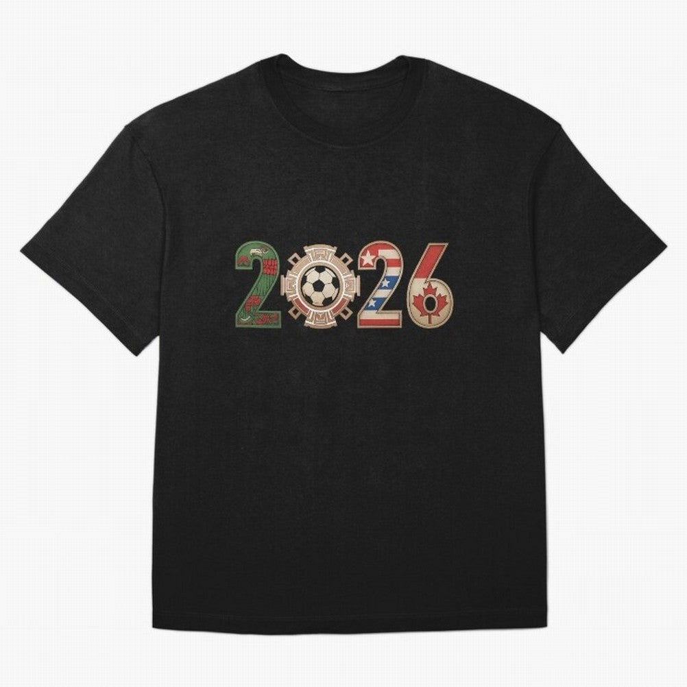 2026 Oversized T-Shirt Join the Global Buzz around FIFA World Cup 2026 Group Stage Inspired by Mbappe and Neymar, England and Germany Energy, Game Day Rituals, Football Legends, Country Pride and the Road to the Final; Great for Watch Parties,