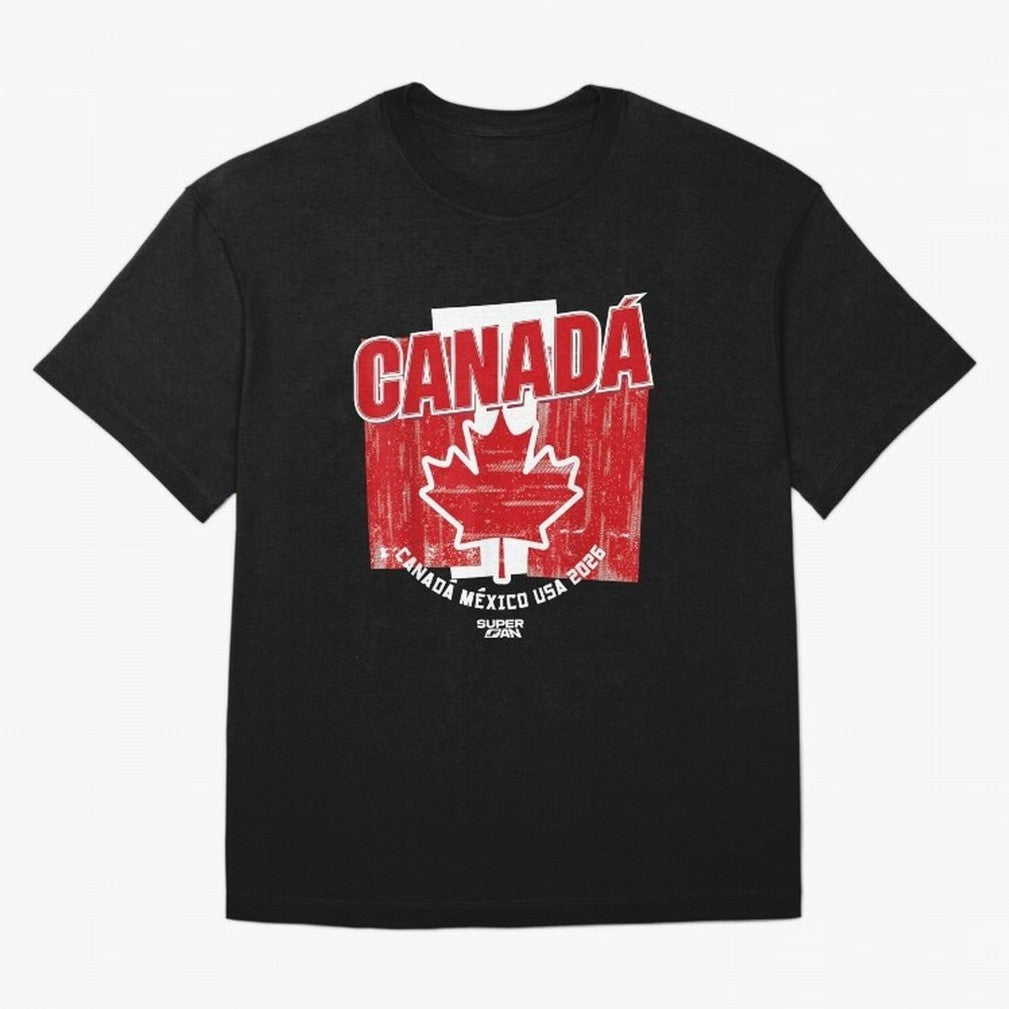 2026 Canada Soccer Fan World Cup Oversized T-Shirt Turn Every Weekend Toward FIFA World Cup 2026 Group Stage for Fans of Neymar, Haaland and Cristiano Ronaldo and England, Bringing Champion Mindset, Group Stage Buzz, Knockout Tension and Passionate