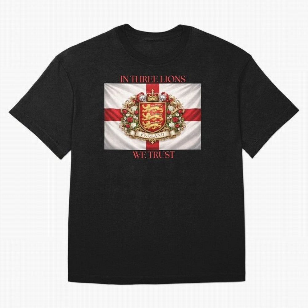 ENGLAND Oversized T-Shirt Wear the Spirit of Match Day Hype around FIFA World Cup 2026 Group Stage, Messi and Cristiano Ronaldo, England, France and Netherlands, Game Day Rituals, Football Legends, Country Pride and the Road to the Final; Made for