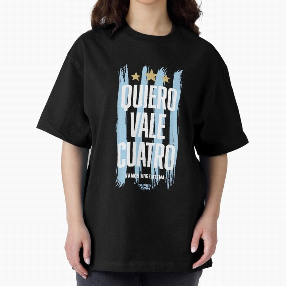 Argentinian Soccer Fan World Cup 2026 Oversized T-Shirt Show Championship Spirit for Match Day Hype around FIFA World Cup 2026 USA Canada Mexico, CR7, Brazil, Portugal and Argentina, Football History, Final Match Energy, Crowd Noise and Once in a