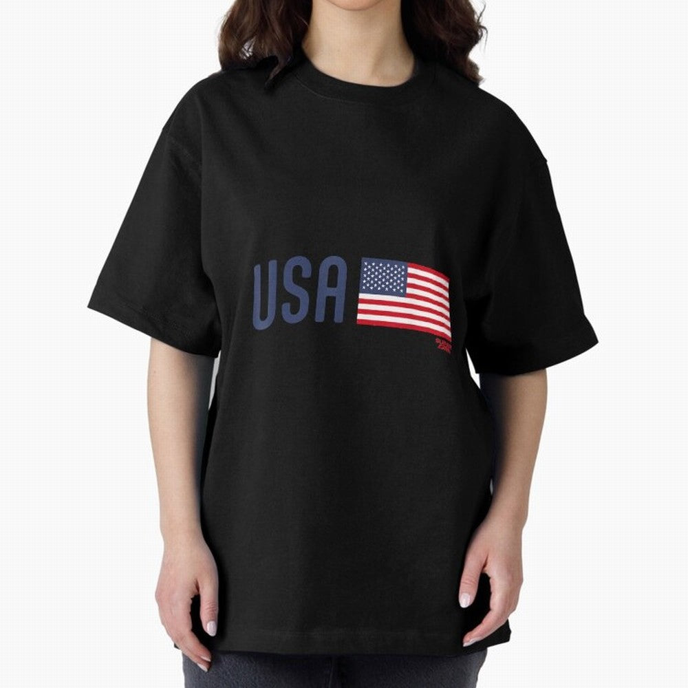 2026 USA Soccer Fan World Cup Oversized T-Shirt Remember the FIFA World Cup 2026 Journey through CR7 and Messi Highlights, France and Portugal Pride, Championship Spirit, Famous Goals, Roaring Crowds and International Football Unity; Perfect for