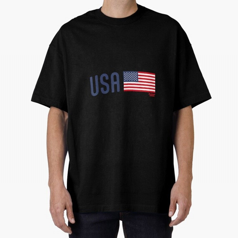 2026 USA Soccer Fan World Cup Oversized T-Shirt Remember the FIFA World Cup 2026 Journey through CR7 and Messi Highlights, France and Portugal Pride, Championship Spirit, Famous Goals, Roaring Crowds and International Football Unity; Perfect for