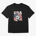 2026 Cup Flag Soccer Pride Fun Family USA Oversized T-Shirt Celebrate the Next Chapter of FIFA World Cup 2026 for Fans of Haaland and Mbappe and France and Portugal, Bringing Champion Mindset, Group Stage Buzz, Knockout Tension and Passionate Fan