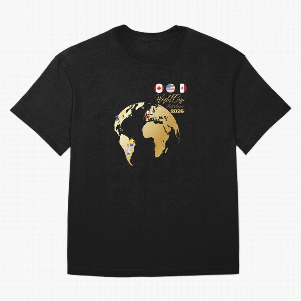 World Cup 2026 T-Shirt_70890629 Oversized T-Shirt Make Every Kick Count in FIFA World Cup 2026 Group Stage Spirit, Connected to France, Cristiano Ronaldo, Haaland and CR7, Supporter Pride, Iconic Celebrations, Legendary Names and Global Match Day