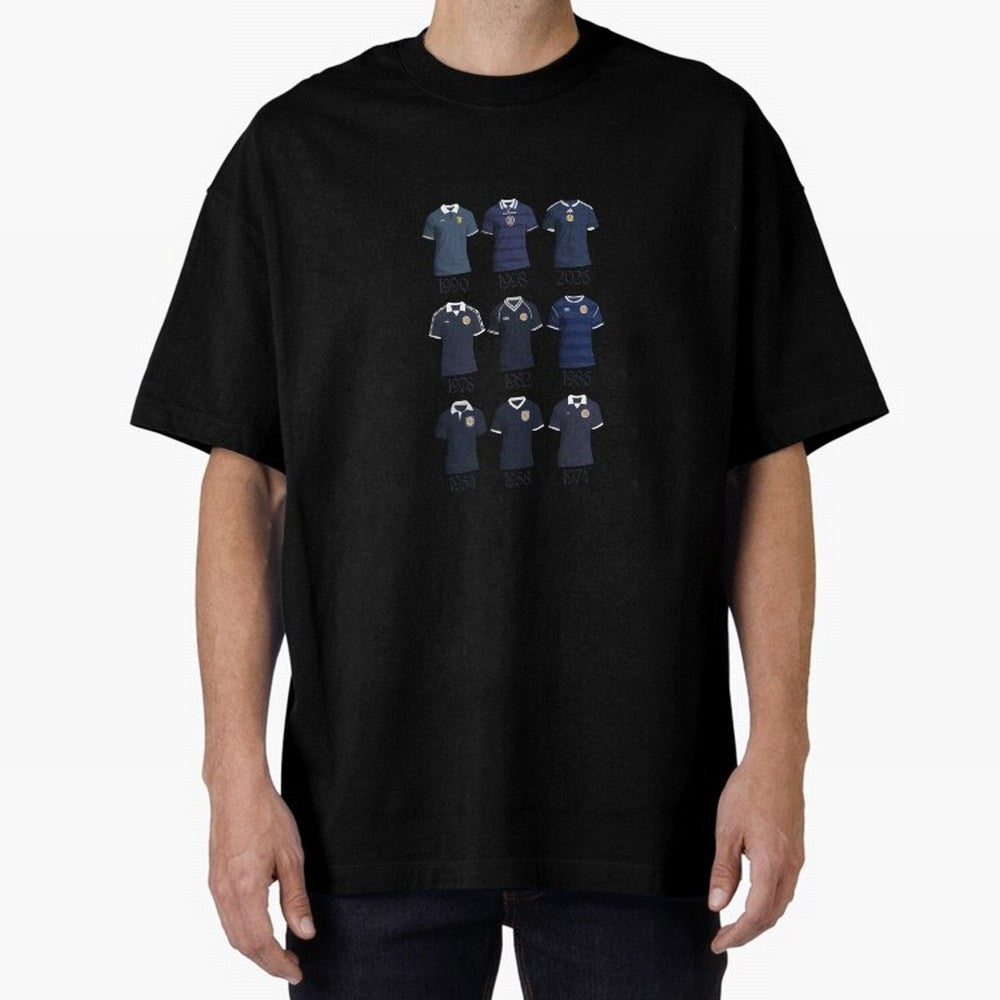 Scotland World Cup Kits Oversized T-Shirt Celebrate Fan Favorites in the FIFA World Cup 2026 Group Stage Journey through Mbappe Highlights, France and Portugal Pride, Champion Mindset, Group Stage Buzz, Knockout Tension and Passionate Fan Culture;
