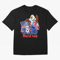 USA 2026 WORLD CUP Oversized T-Shirt Turn Football Passion into the FIFA World Cup 2026 Journey through Mbappe and Neymar Highlights, England and Germany Pride, Match Day Excitement, Supporter Culture, Golden Goals and Global Football Passion;
