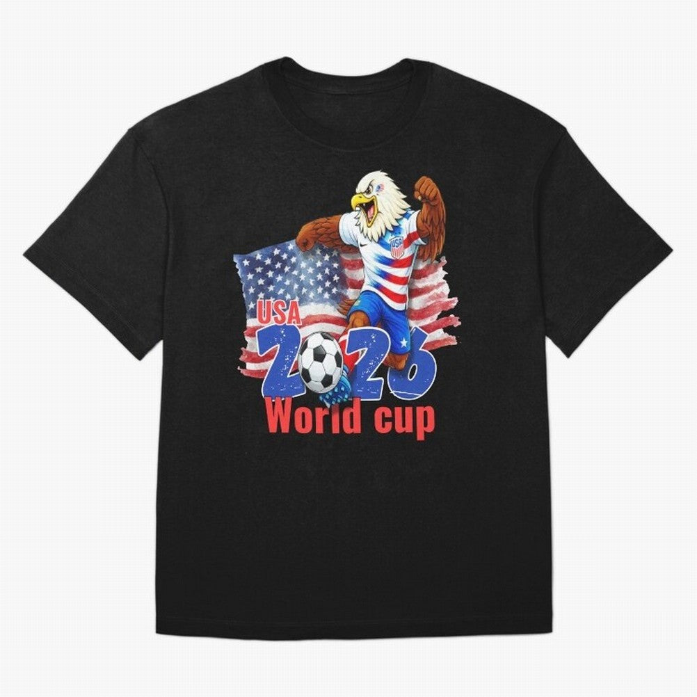 USA 2026 WORLD CUP Oversized T-Shirt Turn Football Passion into the FIFA World Cup 2026 Journey through Mbappe and Neymar Highlights, England and Germany Pride, Match Day Excitement, Supporter Culture, Golden Goals and Global Football Passion;