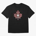 Interwoven Maple Leaf Canada Soccer 2026 T-Shirt_83135197 Oversized T-Shirt Celebrate Supporters United by Global Football Passion for FIFA World Cup 2026, with Haaland and Mbappe, England and Germany, Sports Nostalgia, International Competition,