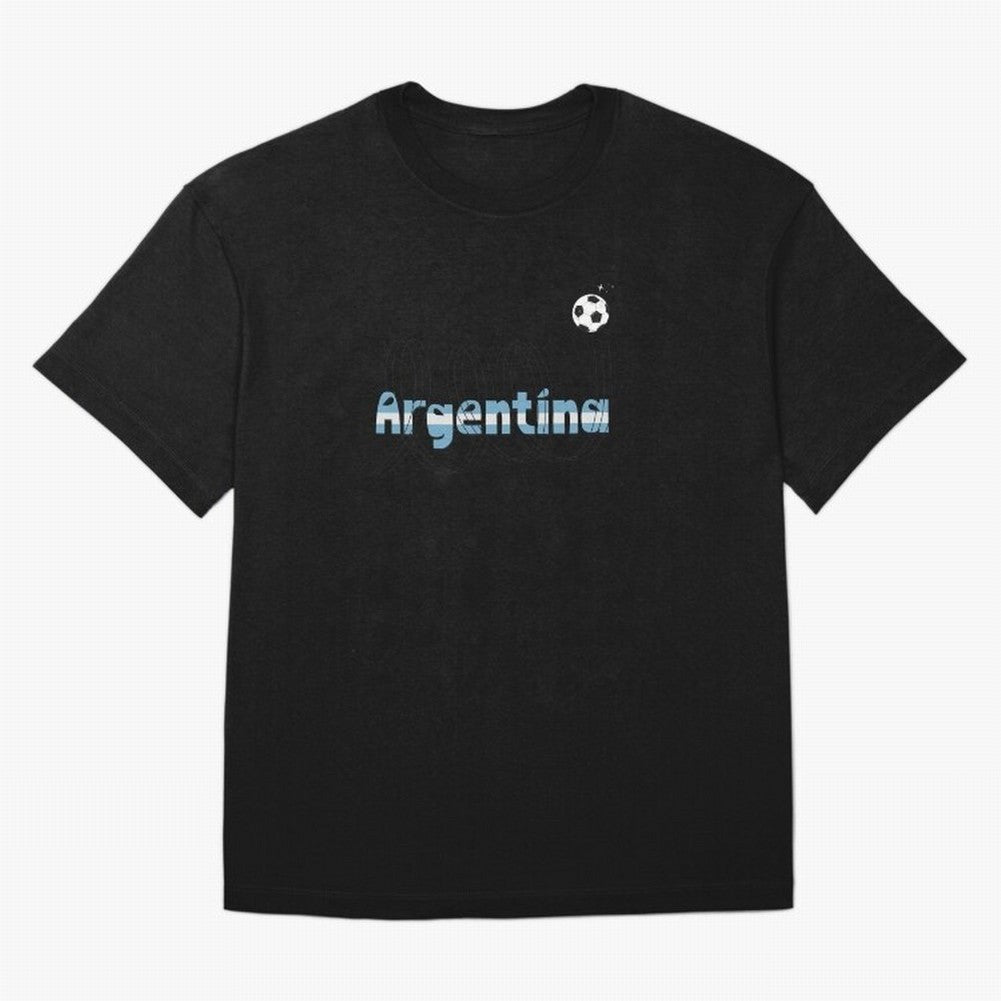 Argentina Oversized T-Shirt Elevate FIFA World Cup 2026 Group Stage Spirit, Made for England, Mbappe and Neymar, Football Passion, Legendary Performances, Festival Vibes and Supporter Community; Ideal for Passionate Fans Who Love Underdog Stories,