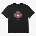 Interwoven Maple Leaf Canada Soccer 2026 T-Shirt_83135197 Oversized T-Shirt Remember Iconic Moments from FIFA World Cup 2026 Group Stage for Fans of Messi and Cristiano Ronaldo and Spain, Bringing Football Festival Excitement, Trophy Ambitions,
