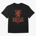 Scotland World Cup Dreams 2026 Oversized T-Shirt Embrace FIFA World Cup 2026 for Fans of CR7 and Messi and England, Bringing Goal Celebration Energy, Supporter Heritage, Football Icons and Worldwide Tournament Joy; Perfect for Fans, Collectors,