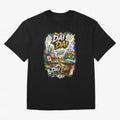 DAI DAI DESIGN FIFA 2026 Oversized T-Shirt Celebrate the Road through FIFA World Cup 2026 Driven by Mbappe and Neymar, Argentina, France and Brazil Energy, Match Day Excitement, Supporter Culture, Golden Goals and Global Football Passion; Created