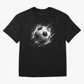 Football Oversized T-Shirt Share the Excitement of FIFA World Cup 2026 USA Canada Mexico Spirit, Filled with England, France and Netherlands, Mbappe and Neymar, Vintage Soccer Flavor, Modern Football Stars, National Flags and Final Night Emotion;