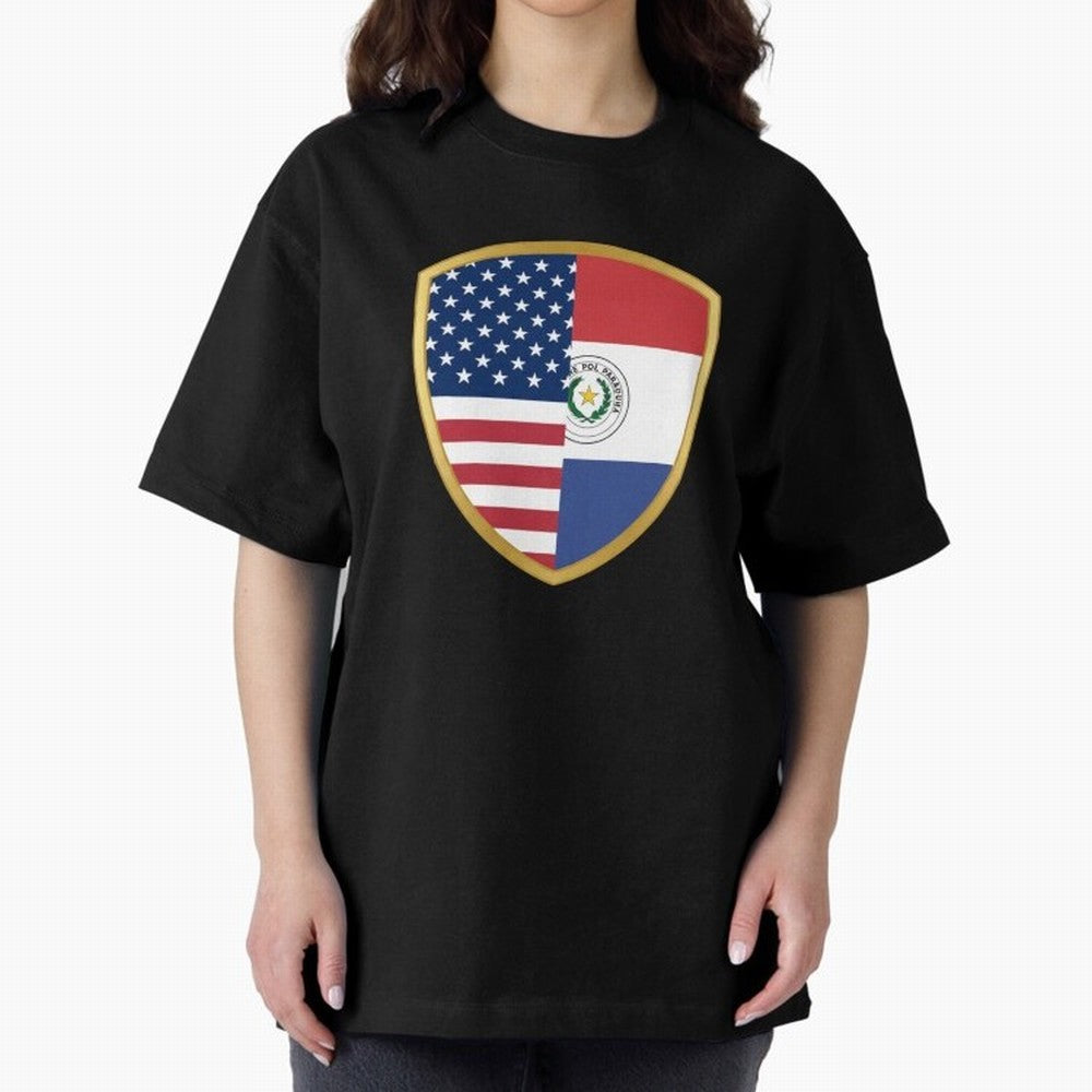 FIFA World Cup -USA v Paraguay Oversized T-Shirt Bring Stadium Energy to FIFA World Cup 2026 Group Stage Spirit, with England and Germany, Cristiano Ronaldo, Haaland and CR7, Classic Soccer Heritage, Championship Pressure, Fan Loyalty and
