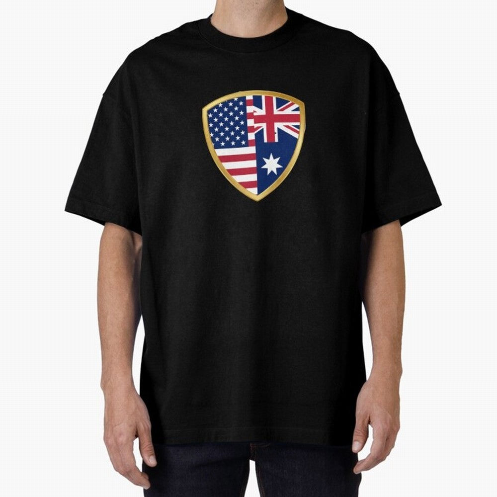 FIFA World Cup - USA v Australia Oversized T-Shirt Bring World Football Passion into Global Football Passion for FIFA World Cup 2026, Highlighting Cristiano Ronaldo, Spain and Netherlands, Game Day Rituals, Football Legends, Country Pride and the