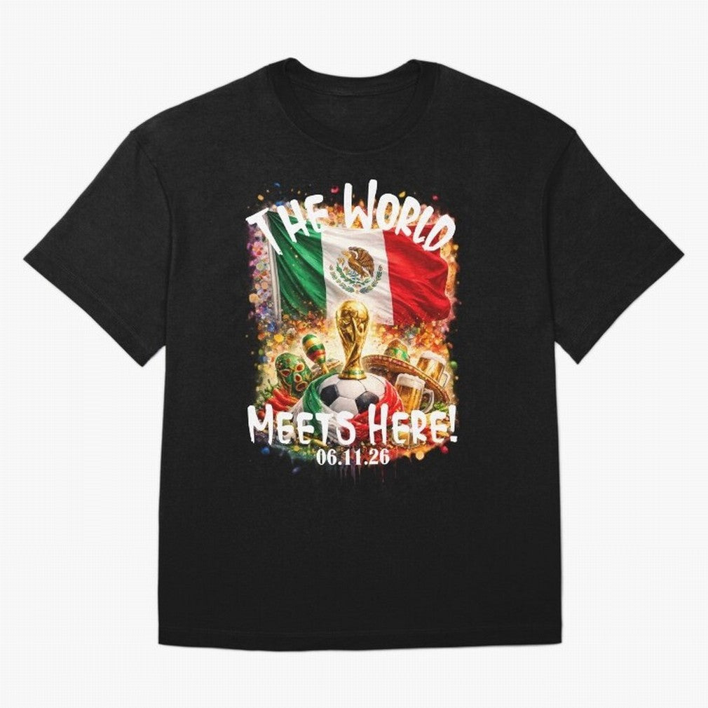 2026 World Cup Oversized T-Shirt Refresh Match Day Hype around FIFA World Cup 2026 USA Canada Mexico, Messi, France and Portugal, Football Festival Excitement, Trophy Ambitions, Country Rivalries and Star Player Buzz; Perfect for Fans, Collectors,
