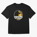 Golden Green Kangaroo Emblem Go Australia 2026 Supporter Design T-Shirt_83662099 Oversized T-Shirt Cheer for the FIFA World Cup 2026 Group Stage Journey through Cristiano Ronaldo Highlights, Argentina Pride, Sports Nostalgia, International