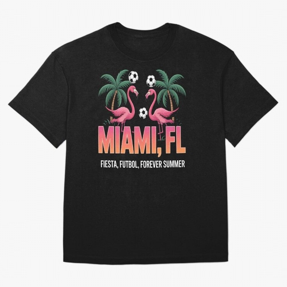 2026 soccer city - Miami FL - canada soccer - mexico soccer - north america soccer - 2026 soccer - world football 2026 - funny soccer shirt - patriotic soccer - sarcastic soccer Oversized T-Shirt Celebrate Global Passion for FIFA World Cup 2026