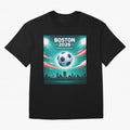 Boston 2026 Soccer Event Oversized T-Shirt Honor Champions and Dreams in Match Day Hype around FIFA World Cup 2026 Group Stage, Cristiano Ronaldo, Argentina, Goal Celebration Energy, Supporter Heritage, Football Icons and Worldwide Tournament Joy;