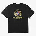 Copy of FIFA World Cup - USA v Paraguay Oversized T-Shirt Carry the Dream of FIFA World Cup 2026 Celebrating Mbappe, England and Germany Energy, Supporter Pride, Iconic Celebrations, Legendary Names and Global Match Day Energy; Great for Supporters