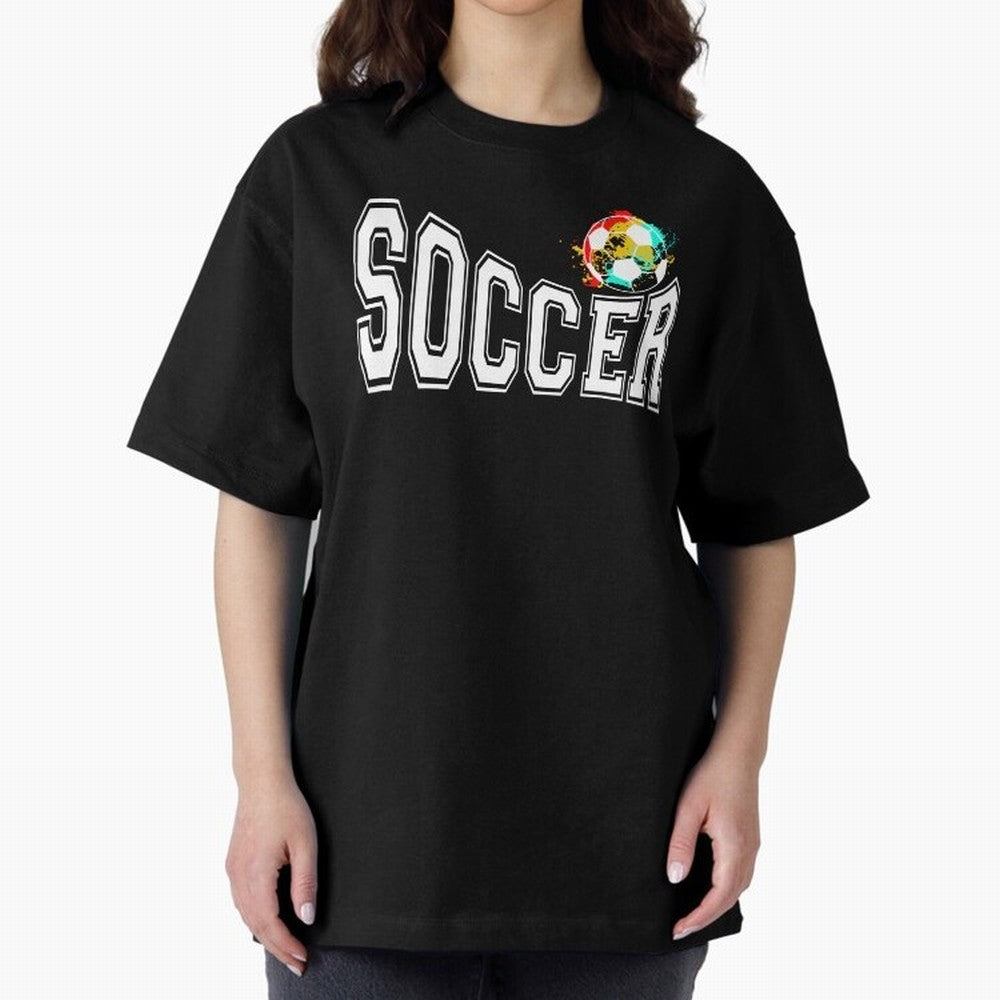 Football World Cup 2026 Oversized T-Shirt Make the Season About Global Football Passion for FIFA World Cup 2026, Filled with Messi and Cristiano Ronaldo, Argentina, France and Brazil, Football Festival Excitement, Trophy Ambitions, Country