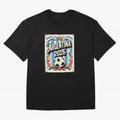 Argentina World Cup 2026 Filete Porte?o Vintage Football Poster - Buenos Aires Folk Art Fan Design Oversized T-Shirt Get Ready for FIFA World Cup 2026 Group Stage Celebrating CR7, Portugal, Spain and Germany Energy, Stadium Memories, Football