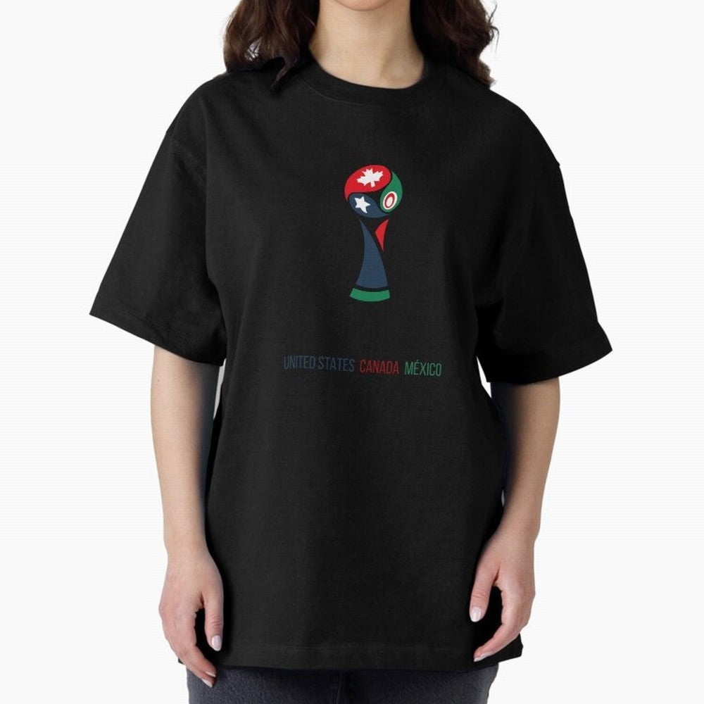 2026 World Cup Oversized T-Shirt Make Every Kick Count in Match Day Hype around FIFA World Cup 2026 Group Stage, Cristiano Ronaldo, Haaland and CR7, Argentina, Worldwide Fan Energy, Dramatic Goals, Stadium Lights and Championship Celebrations;