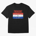Paraguay Oversized T-Shirt Bring a Vintage Feel to FIFA World Cup 2026 USA Canada Mexico for Fans of Neymar, Haaland and Cristiano Ronaldo and Germany, Bringing Stadium Memories, Football Loyalty, International Chants and Championship Tradition;