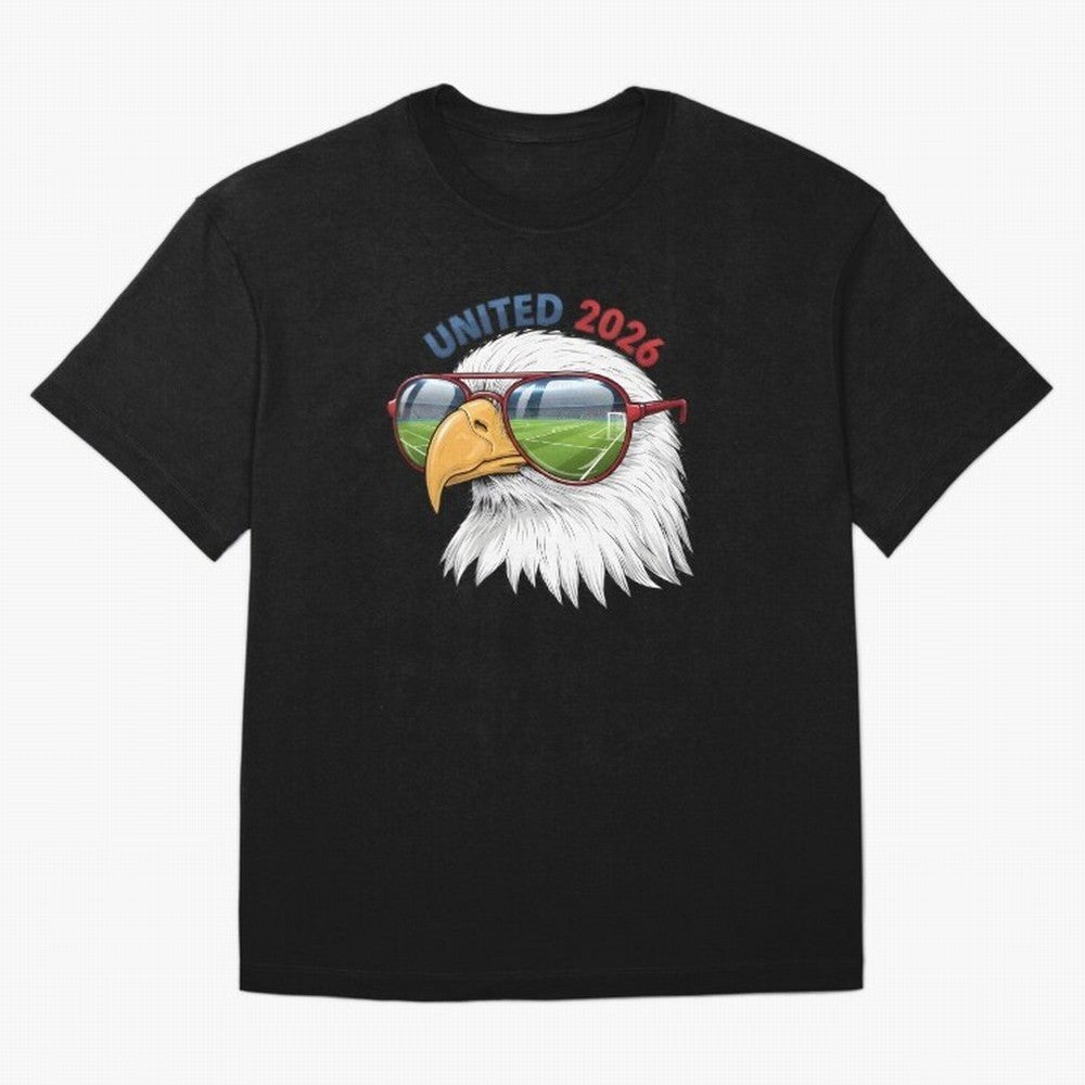 USA - World Cup 2026 Oversized T-Shirt Represent FIFA World Cup 2026 USA Canada Mexico Featuring Neymar, Haaland and Cristiano Ronaldo, France and Portugal Energy, Fan Favorite Moments, National Team Passion, Big Match Drama and Soccer History;