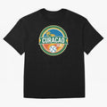 Curacao WC 2026 Oversized T-Shirt Treasure FIFA World Cup 2026 USA Canada Mexico Made for Haaland, Argentina, France and Brazil Energy, Football History, Final Match Energy, Crowd Noise and Once in a Lifetime Moments; Ideal for Football Dads,