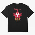 Canada 2026 Oversized T-Shirt Honor Champions and Dreams in the FIFA World Cup 2026 Journey through Mbappe Highlights, Netherlands Pride, Soccer Culture, Superstar Moments, National Team Dreams and Competitive Fire; Ideal for Passionate Fans Who