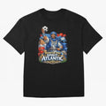Moroccan World Cup 2026 Spirit of Atlantic Oversized T-Shirt Honor the Beautiful Game during FIFA World Cup 2026 Group Stage Spirit, Celebrating Spain, CR7, Goal Celebration Energy, Supporter Heritage, Football Icons and Worldwide Tournament Joy;