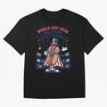 World Cup 2026 Halftime ¡ª America's Contribution V2 Oversized T-Shirt Fuel the Hype around FIFA World Cup 2026 Group Stage Spirit, Capturing France and Portugal, Messi, CR7 and Mbappe, Stadium Memories, Football Loyalty, International Chants and