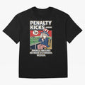 Penalty Kicks ¡ª WC2026 V2 Oversized T-Shirt Support Your Favorite Stars during FIFA World Cup 2026 USA Canada Mexico Spirit, Capturing England and Germany, Cristiano Ronaldo, Fan Favorite Moments, National Team Passion, Big Match Drama and Soccer