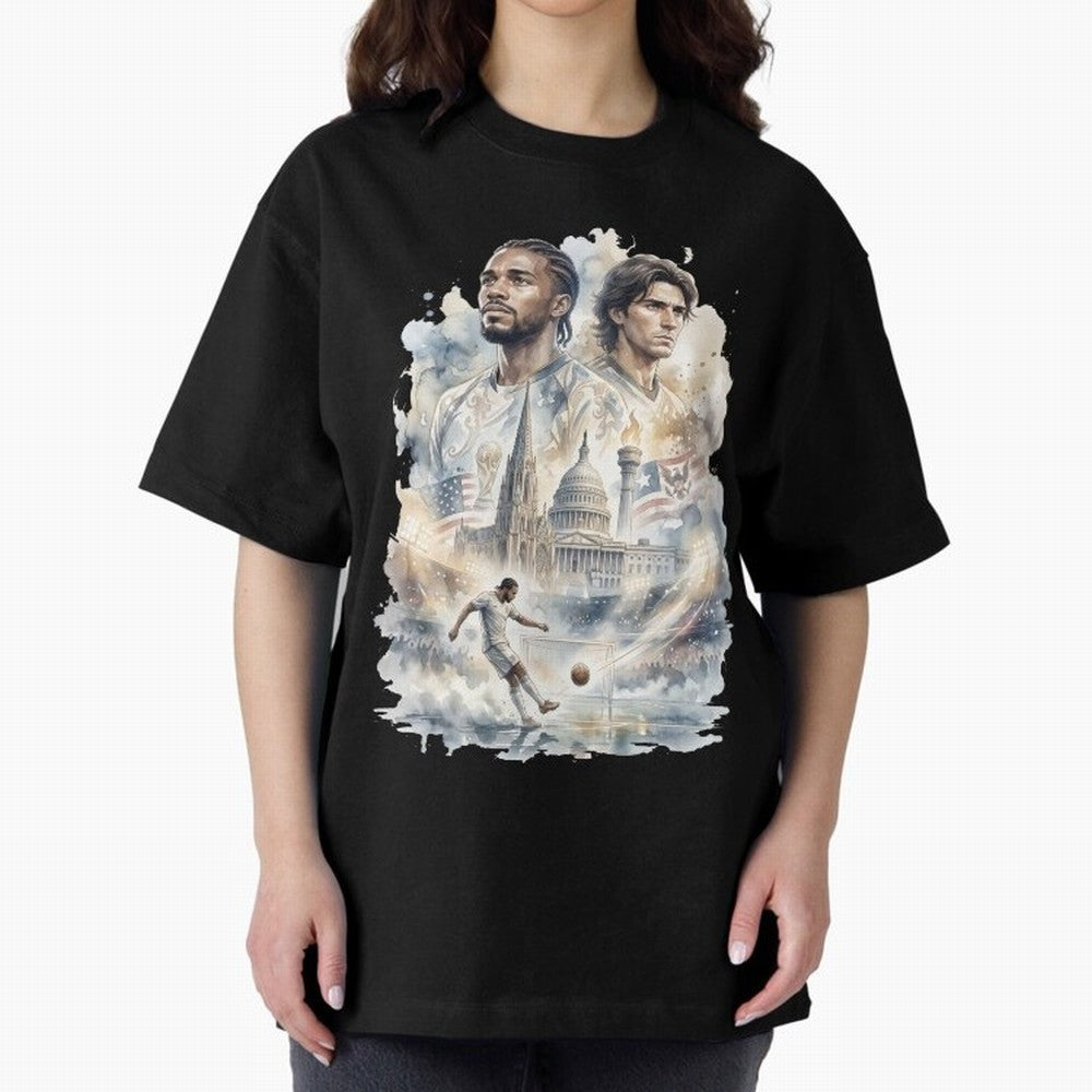 FIFA 2026 America Players Oversized T-Shirt Make the Season About Global Football Passion for FIFA World Cup 2026 USA Canada Mexico, Featuring Messi, Argentina and Brazil, Football History, Final Match Energy, Crowd Noise and Once in a Lifetime