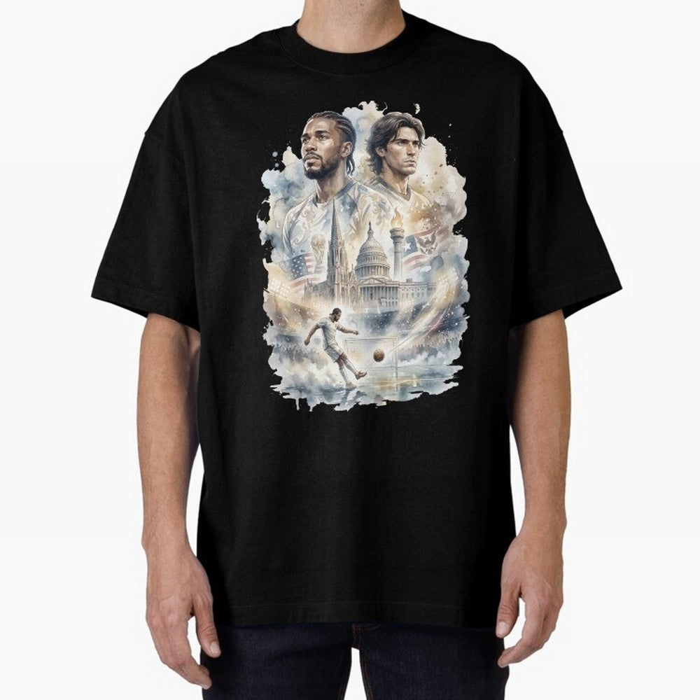 FIFA 2026 America Players Oversized T-Shirt Make the Season About Global Football Passion for FIFA World Cup 2026 USA Canada Mexico, Featuring Messi, Argentina and Brazil, Football History, Final Match Energy, Crowd Noise and Once in a Lifetime