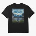 Argentina Two Legends One Nation - World Cup 2026 Soccer Fan Tee Oversized T-Shirt Join the Global Buzz around FIFA World Cup 2026 USA Canada Mexico Celebrating Messi, CR7 and Mbappe, England and Germany Energy, Vintage Soccer Flavor, Modern