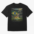 Brasil The Beautiful Game - World Cup 2026 Soccer Fan Tee Oversized T-Shirt Mark FIFA World Cup 2026 USA Canada Mexico with Mbappe, Brazil Energy, Sports Nostalgia, International Competition, Famous Players and Unforgettable Victories; Great for