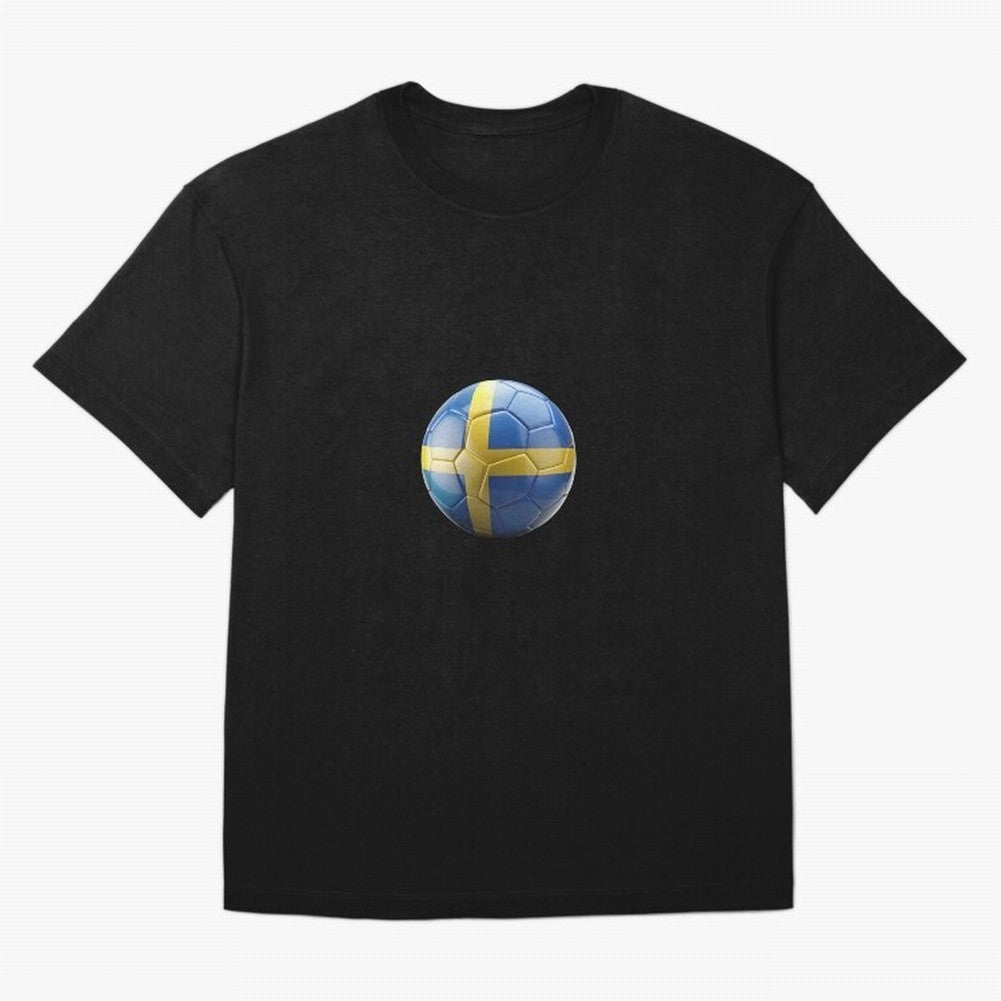 Sweden Football Oversized T-Shirt Make Game Day About FIFA World Cup 2026 Group Stage with CR7, Argentina Energy, Game Day Rituals, Football Legends, Country Pride and the Road to the Final; Great for Watch Parties, Sports Bars, Family Nights, Fan