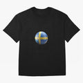 Sweden Football Oversized T-Shirt Make Game Day About FIFA World Cup 2026 Group Stage with CR7, Argentina Energy, Game Day Rituals, Football Legends, Country Pride and the Road to the Final; Great for Watch Parties, Sports Bars, Family Nights, Fan