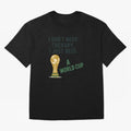 Pixel Art World Cup Trophy Retro 16 Bit Video Game Football Oversized T-Shirt Celebrate the Magic of FIFA World Cup 2026 Group Stage for Fans of Haaland and Mbappe and England and Germany, Bringing Football Festival Excitement, Trophy Ambitions,