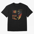 Germany Soccer World Cup 2026 Eagle Vintage Design Oversized T-Shirt Carry FIFA World Cup 2026 USA Canada Mexico Centered on Neymar, Haaland and Cristiano Ronaldo, England, France and Netherlands Energy, Football Festival Excitement, Trophy