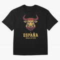 Spain Football World Cup 2026 - Vintage Spanish Bull Espa?a Oversized T-Shirt Honor the Football Icons of the FIFA World Cup 2026 USA Canada Mexico Journey through Neymar Highlights, Germany Pride, Sports Nostalgia, International Competition,