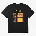 Spain Soccer World Cup 2026 Fan Art - ESP La Roja Oversized T-Shirt Represent Fans Who Live for FIFA World Cup 2026 Filled with Haaland and Mbappe, Argentina Energy, Retro Football Energy, Iconic Rivalries, Trophy Chase Drama and Stadium