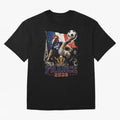France Football World Cup 2026 Retro Rooster Kick - Les Bleus Oversized T-Shirt Make Game Day About FIFA World Cup 2026 USA Canada Mexico Driven by Messi, Neymar and Mbappe, England, France and Netherlands Energy, Supporter Pride, Iconic